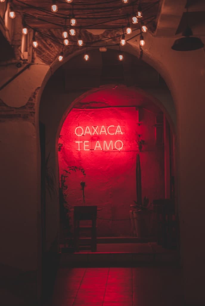 Calles coloridas de Oaxaca